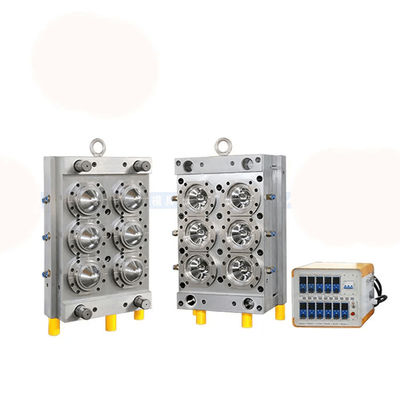 H13 8-гнездная тонкостенная пресс-форма для литья пластмассовых контейнеров