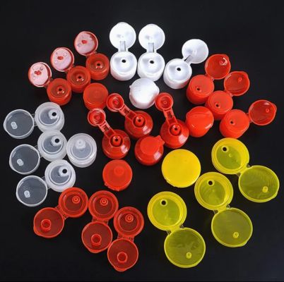 Custom Injection Mold with Ring Lifter for Oil Drum Caps, Designed for Flip-Top Lids