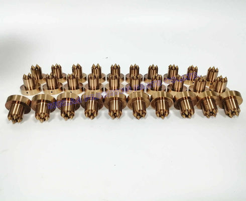 Бериллиевые медные вставки. Пластиковые инъекционные формы.