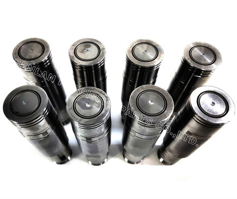 ДЛК покрытые формовые ядра. Высокоточные детали для форм для 8-кухлых PET-бутылок.